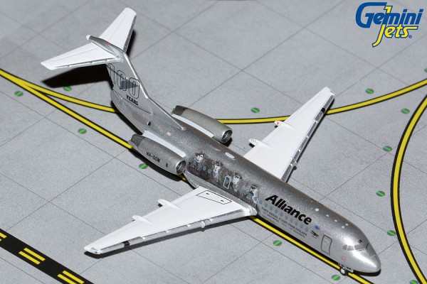 Fokker 70 Alliance Airlines "Vickers Vimy"/"100 Years" VH-QQW Scale 1/400