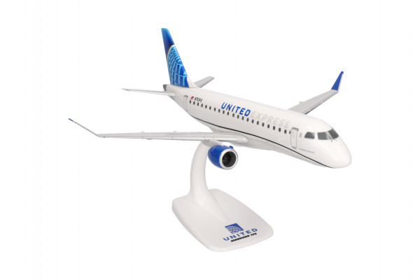Herpa Snap-Fit Embraer 175 United Express N753YX 1:200 Modellflugzeug