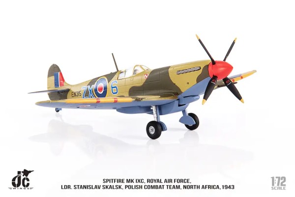 JC Wings Supermarine Spitfire MK Ixc RAF Royal Air Force 1:72 Modellflugzeug