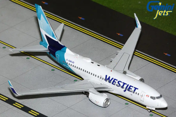 GeminiJets Boeing 737-700 Westjet C-GWJO 1:200 Modellflugzeug