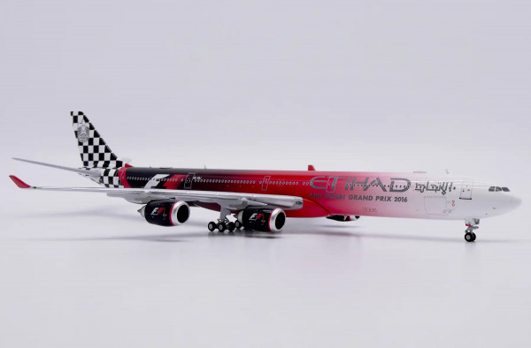 JC Wings Airbus A340-600 Etihad "Formula 1" A6-EHJ 1:400 Modellflugzeug