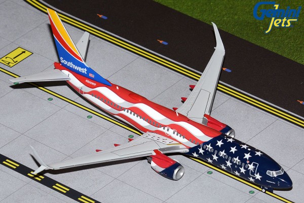 Boeing 737-800 Southwest Airlines “Freedom One” N500WR Scale 1/200 +++