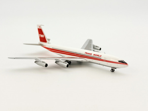 JC Wings Boeing 707-300 Trans World TWA N28727 1:400 Modellflugzeug