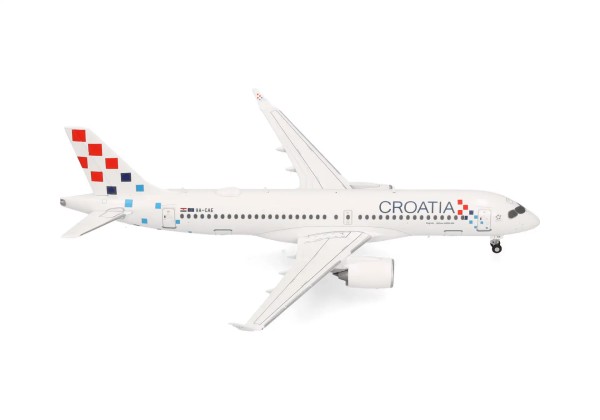 Herpa Wings Airbus A220-300 Croatia 9A-CAE 1:200 Modellflugzeug