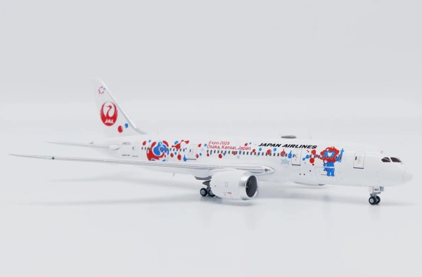 JC Wings Boeing 787-8 JAL Japan "Expo 2025" JA823J 1:400 Modellflugzeug