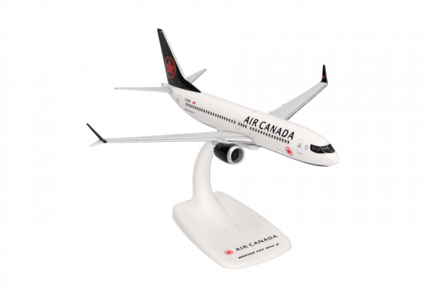 Herpa Snap-Fit Boeing 737-MAX8 Air Canada C-FSNU 1:200 Modellflugzeug