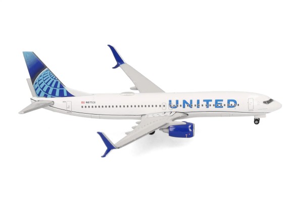 Herpa Wings Boeing 737-800 United N87531 1:500 Modellflugzeug