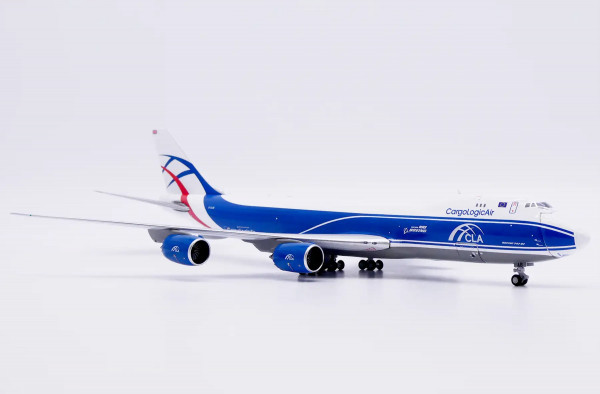 JC Wings Boeing 747-8F CargoLogicAir "Boeing 100 Years" G-CLAB 1:400 Modellflugzeug