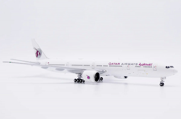 JC Wings Boeing 777-300ER Qatar "All White" A7-BOC 1:400 Modellflugzeug