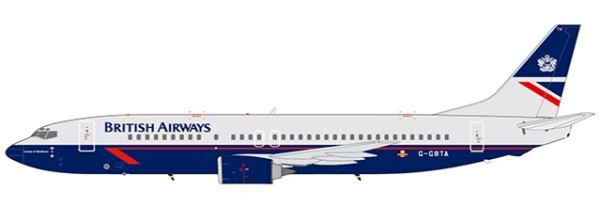 Boeing 737-400 British Airways G-GBTA Scale 1/200