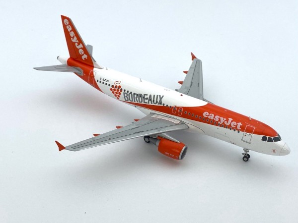 Airbus A320 EasyJet "Bordeaux Livery" G-EZUH Scale 1/200