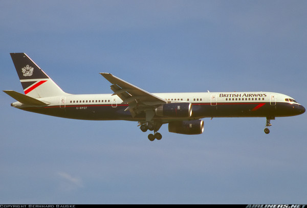 PPC Boeing 757-200 British Airways Landor G-BPEF 1:200 Modellflugzeug