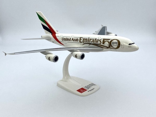 Airbus A380-800 Emirates "50th Anniversary" A6-EVG Scale 1/250