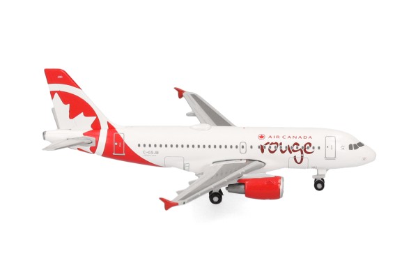 Herpa Wings Airbus A319-100 Air Canada "Rouge" C-GSJB 1:500 Modellflugzeug