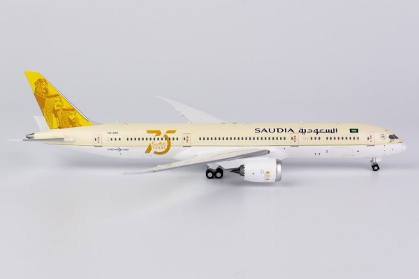 NG Model Boeing 787-9 Saudi Arabian Airlines "75th anniversary" HZ-ARE