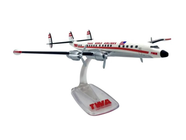 PPC Lockheed L-1049 Super Constellation Trans World TWA N7104C 1:125 Modellflugzeug