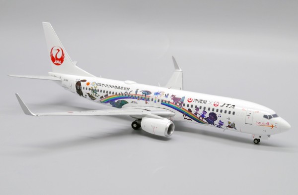 Boeing 737-800 Japan TransOcean Air "Amami & Ryukyu World Heritage Livery" JA11RK Scale 1/200