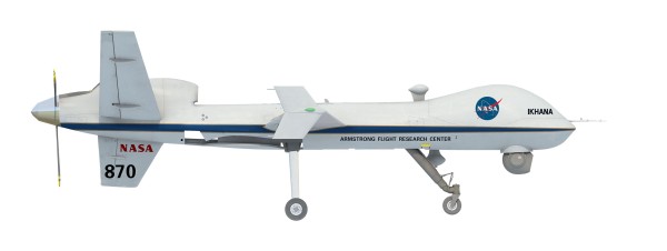 Herpa Wings General Atomics MQ-9A Reaper NASA "Ikhana" 870 1:72 Modellflugzeug