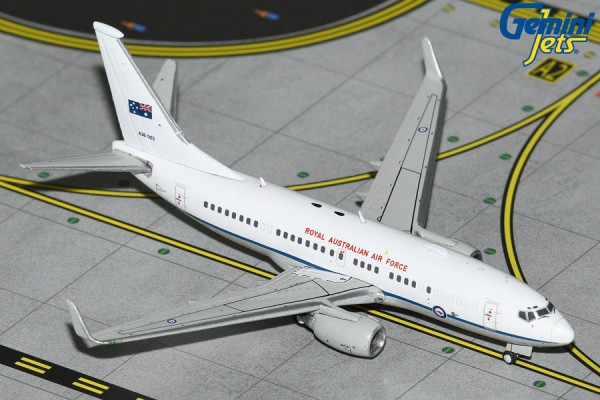 GeminiJets Boeing 737-700 RAAF Royal Australian Air Force A36-002 1:400 Modellflugzeug