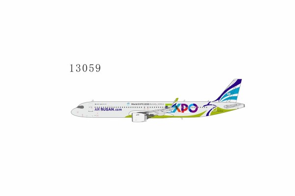 Airbus A321neo Air Busan "Busan Expo 2030" HL8504 Scale 1/400