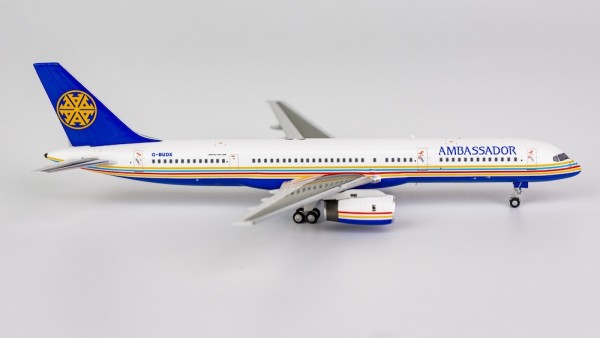 Boeing 757-200 Ambassador Airways G-BUDX Scale 1/400