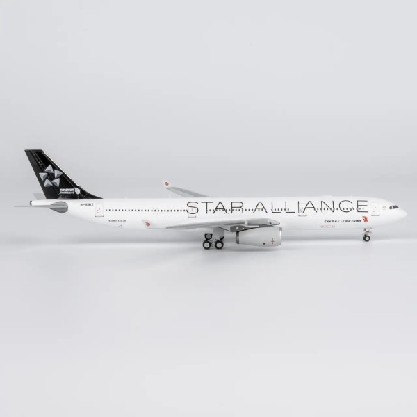NG Model Airbus A330-300 Air China "Star Alliance" B-5912 1:400 Modellflugzeug