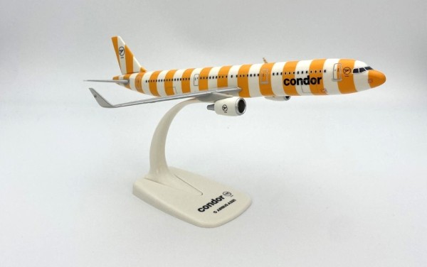 Airbus A321-200 Condor "Sunshine" Yellow Stripes Livery Scale 1/200