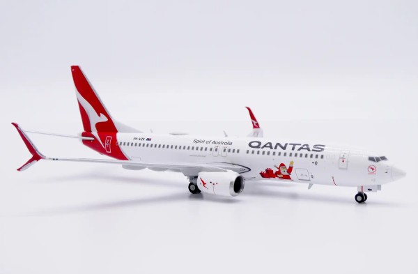 JC Wings Boeing 737-800 Qantas "Santa" VH-VZX 1:400 Modellflugzeug