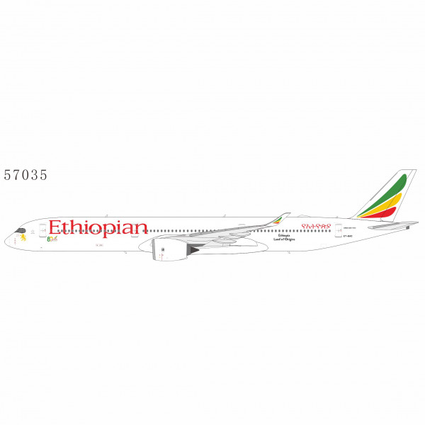 NG Model Airbus A350-1000 Ethiopian "80th Anniversary" ET-BAZ 1:400 Modellflugzeug