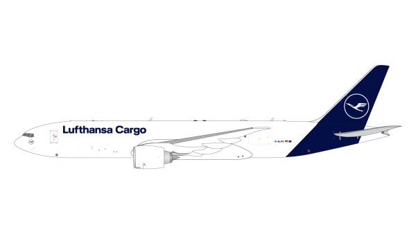 Boeing 777-200LRF Lufthansa Cargo D-ALFA Scale 1/400