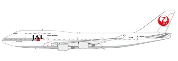 Boeing 747-400 Japan Airlines JA8915 Scale 1/400