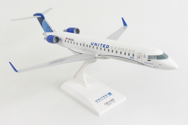 Bombardier CRJ-550 United Airlines New Livery Scale 1/100