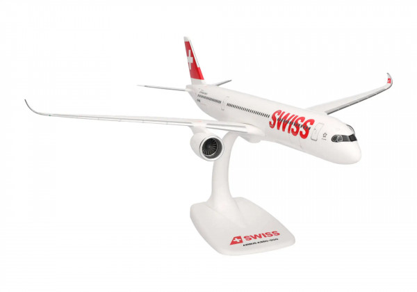 Herpa Snap-Fit Airbus A350-900 SWISS HB-IFA 1:200 Modellflugzeug