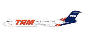 Fokker 100 TAM Linhas Aéreas Scale 1/400