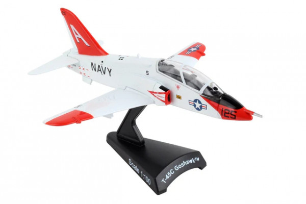Postage Stamp McDonnell Douglas T-45 Goshawk U.S. Navy USN 1:100 Modellflugzeug