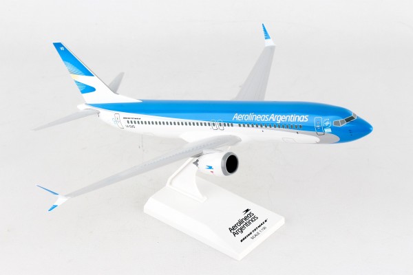 SkyMarks Boeing 737-MAX8 Aerolineas Argentinas 1:130 Modellflugzeug