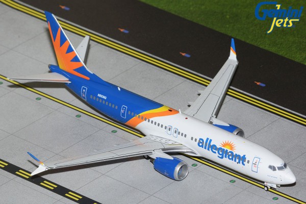 GeminiJets Boeing 737-MAX8 Allegiant N810MG 1:200 Modellflugzeug