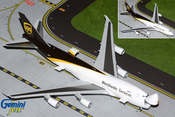 Boeing 747-400F(SCD) United Parcel Service (UPS) "Interactive Series" N580UP Scale 1/200