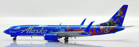 JC Wings Boeing 737-800 Alaska "Pixar Pier" N537AS 1:400 Modellflugzeug