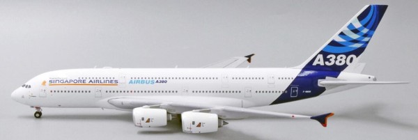 JC Wings Airbus A380-800 House Color "Singapore Airlines" F-WWOW 1:400 Modellflugzeug