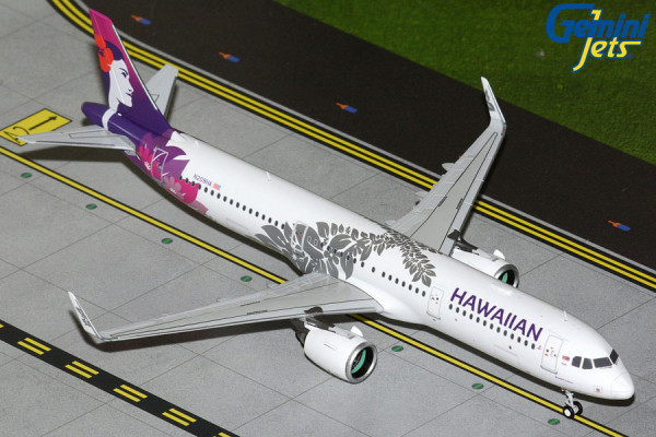 GeminiJets Airbus A321neo Hawaiian N209HA 1:200 Modellflugzeug
