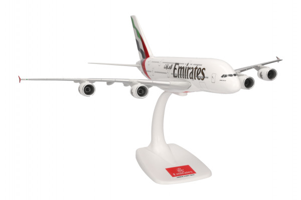 Herpa Snap-Fit Airbus A380-800 Emirates A6-EOH 1:250 Modellflugzeug