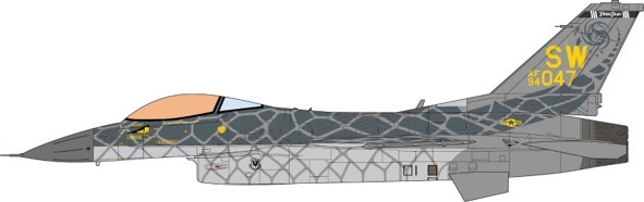 Lockheed Martin F-16C Fighting Falcon USAF, Viper Demo Team, 2021 Scale 1/144