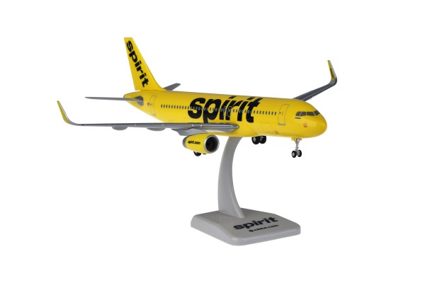 Airbus A320 Spirit Airlines with Sharklet Scale 1:200