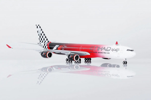 HX Models Airbus A340-600 Etihad "Abu Dhabi GP 2013" A6-EHJ 1:400 Modellflugzeug