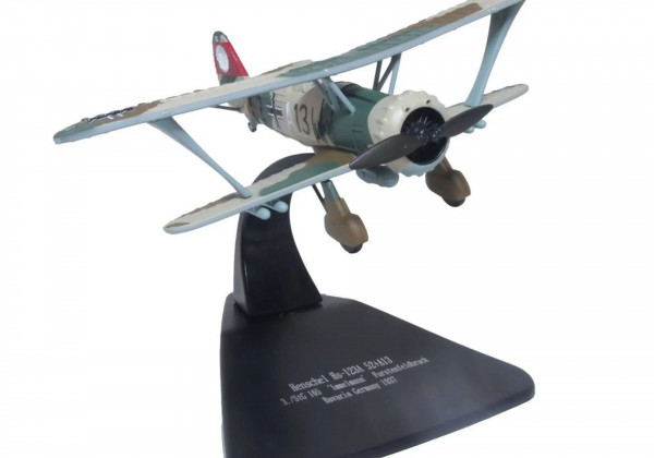 Herpa Wings Henschel Hs 123 Luftwaffe 3./StG 165. "Immelmann" 52-A13 1:72 Modellflugzeug