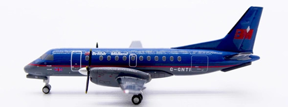 JC Wings Saab 340B bmi British Midland G-GNTI 1:400 Modellflugzeug