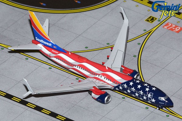 Boeing 737-800 Southwest Airlines “Freedom One” N500WR Scale 1/400