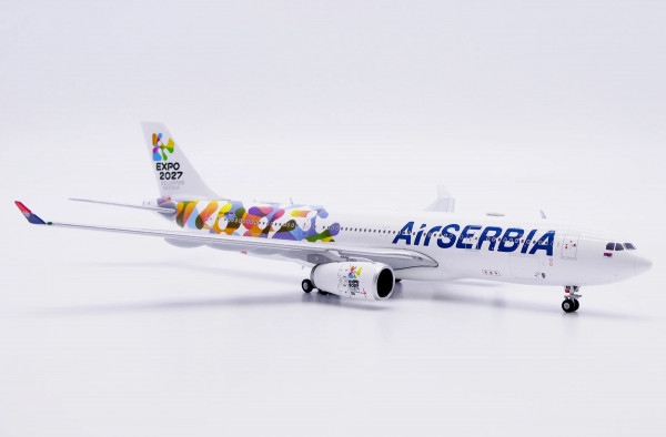 JC Wings Airbus A330-200 Air Serbia "Expo 2027" YU-ARD 1:400 Modellflugzeug