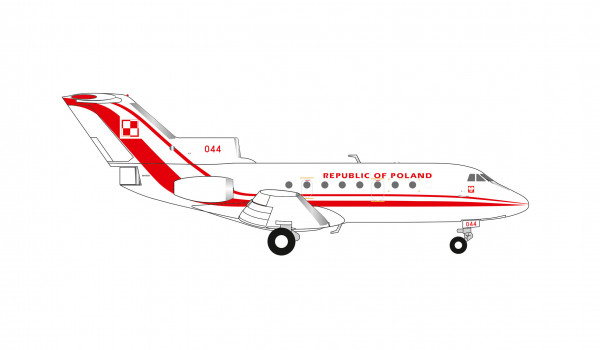Herpa Wings Yakovlev Yak-40 Republic of Poland 044 1:200 Modellflugzeug